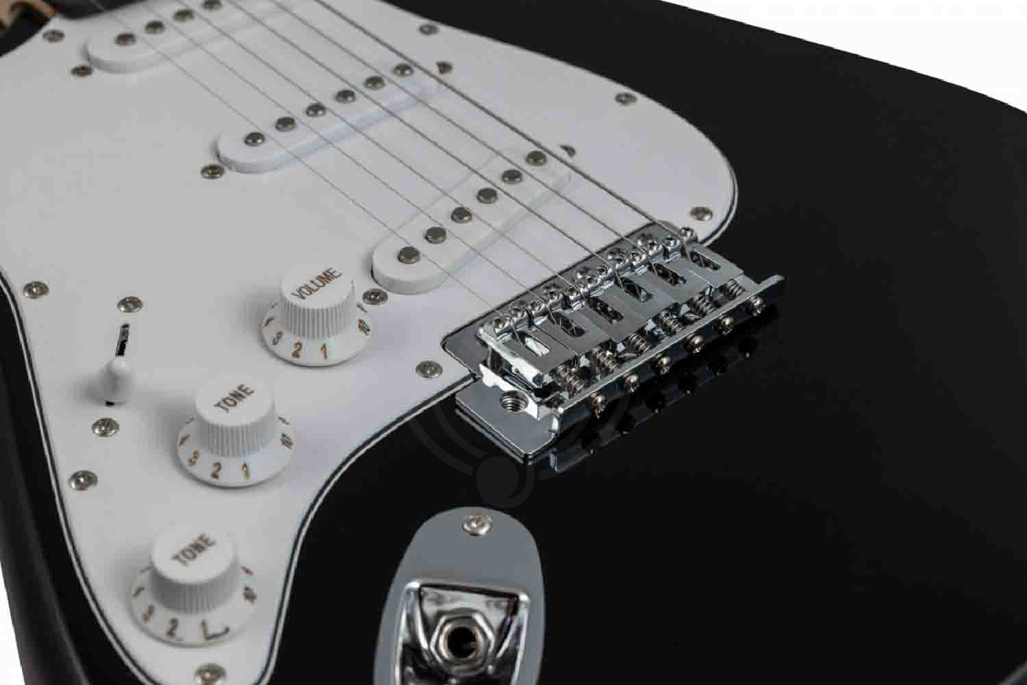 Электрогитара Stratocaster VESTON ST-SSS BK LH - Электрогитара, VESTON ST-SSS BK LH в магазине DominantaMusic - фото 3