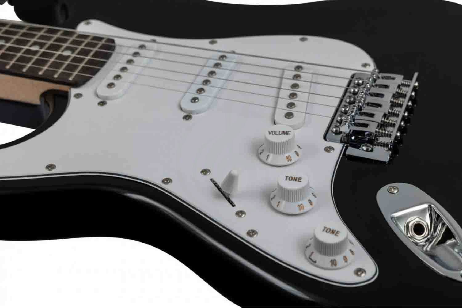 Электрогитара Stratocaster VESTON ST-SSS BK LH - Электрогитара, VESTON ST-SSS BK LH в магазине DominantaMusic - фото 11