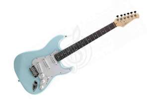 Изображение Электрогитара Stratocaster VESTON ST-SSS SBL