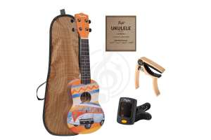 Изображение VESTON UKULELE KUS 25 BUS dPACK 1