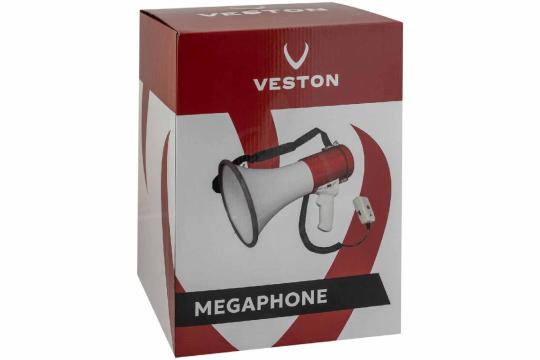 Мегафон громкоговоритель VESTON VMEG-25 - Мегафон рупорный ручной, VESTON VMEG-25 в магазине DominantaMusic - фото 11