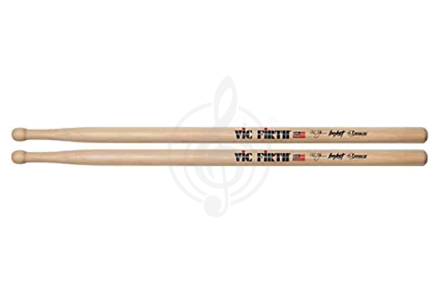 Палочки для барабанов Vic Firth VIC-SRC Corpsmaster Snare Roger Carter - Барабанные палочки, деревянный наконечник, Vic Firth VIC-SRC в магазине DominantaMusic - фото 1