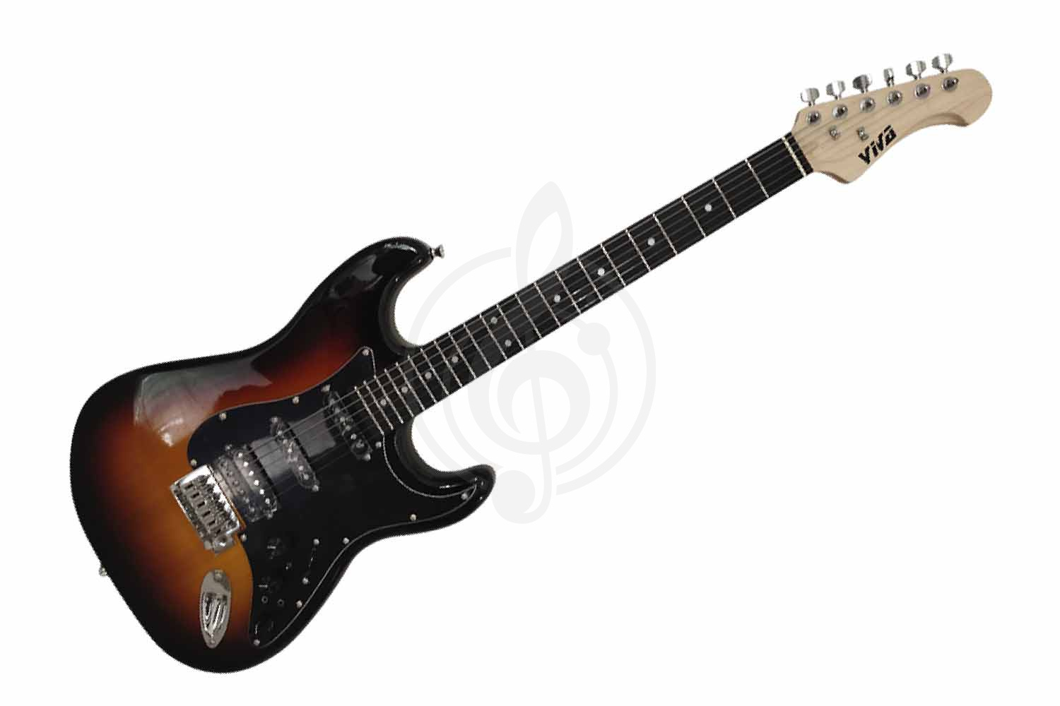 Электрогитара Superstrat VIVA VST-200-SB - Электрогитара, Viva VST-200-SB в магазине Доминанта мьюзик - фото 1
