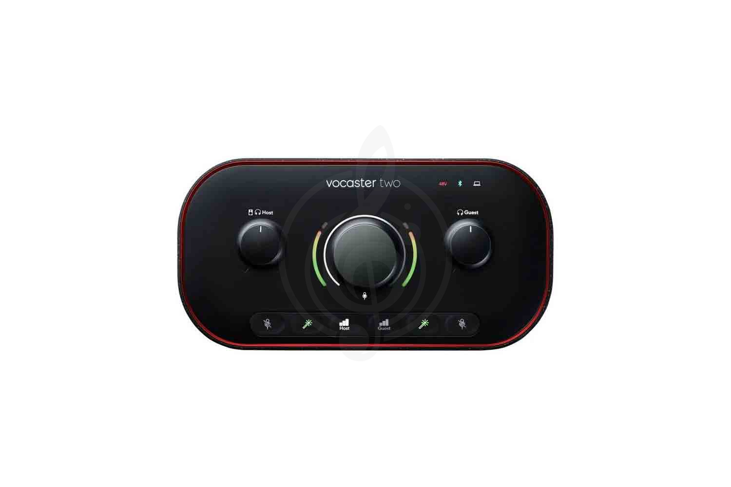 Звуковая карта Vocaster-Two Vocaster Two Аудио интерфейс USB для подкастов, Focusrite, Focusrite Vocaster-Two в магазине Доминанта мьюзик - фото 4