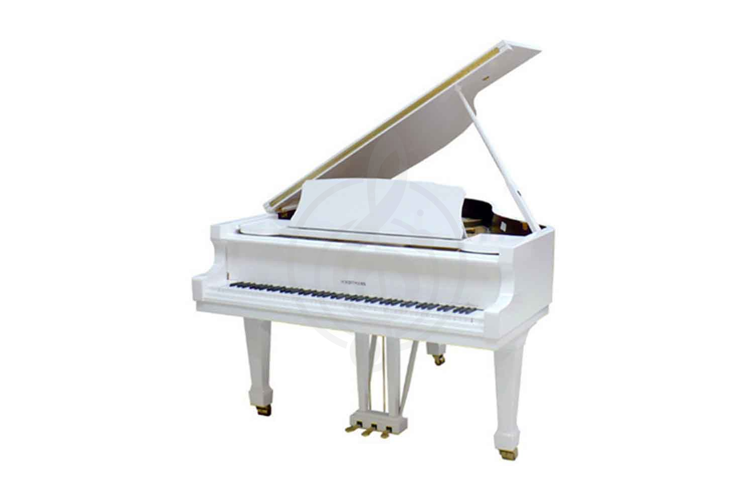 Акустический рояль W. Hoffmann Tradition T 186 WHP - Рояль аккустический белый, полированный, W. Hoffmann T 186 WHP в магазине DominantaMusic - фото 1