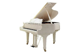 Изображение W. Hoffmann Vision V 158 - Рояль, цвет белый, полированный, цифровая система Vario