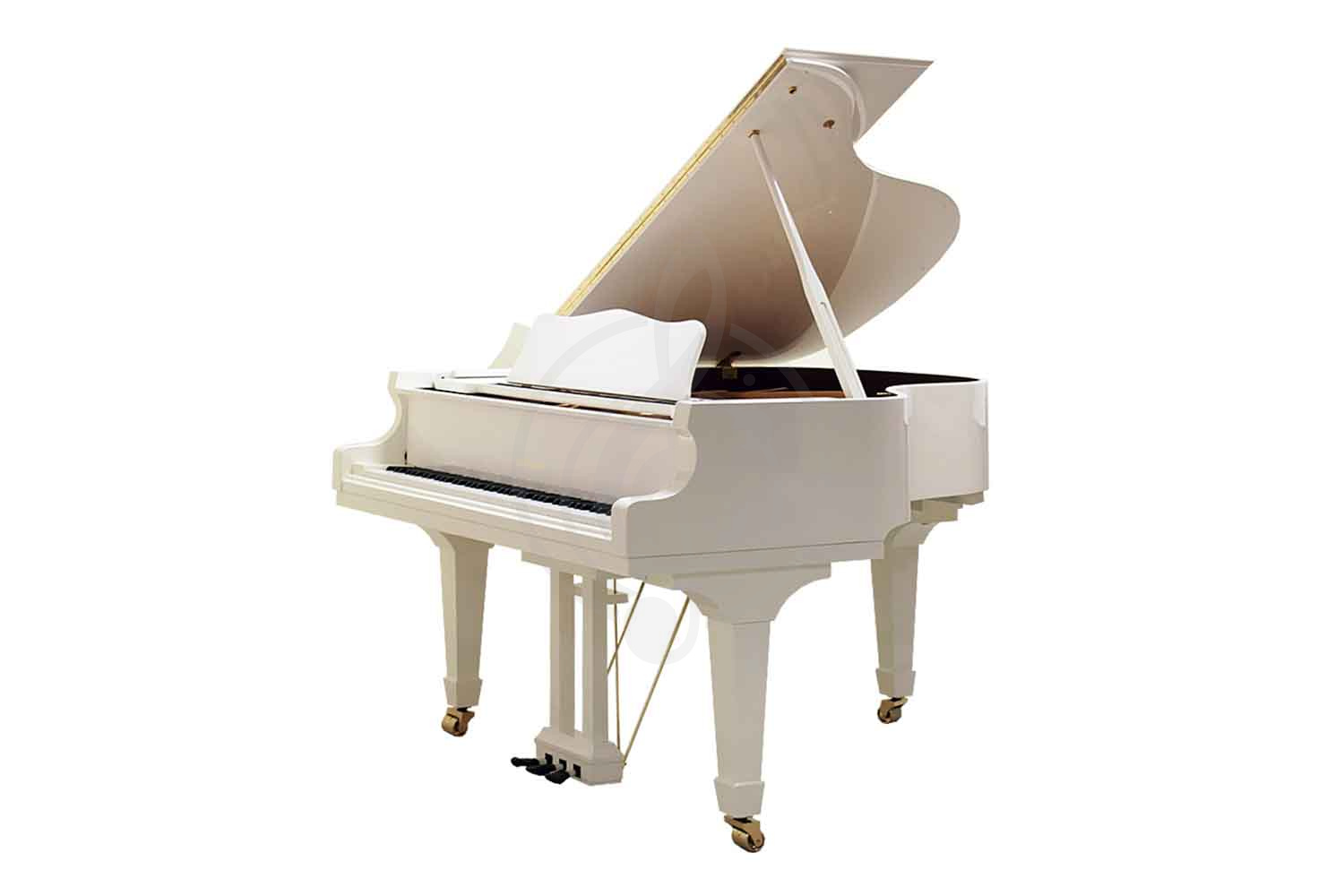 Акустический рояль W. Hoffmann Vision V 158 WHP - Рояль акустический белый, полированный, W. Hoffmann V 158 WHP в магазине DominantaMusic - фото 1