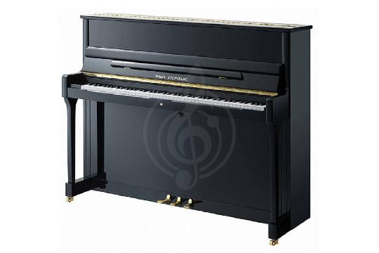 Изображение W.Steinberg 190014-1MK Performance P118 Пианино акустическое, черное, латунная фурнитура