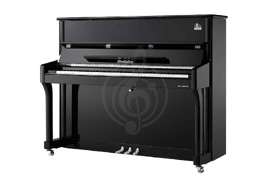 Изображение Wendl&Lung W120BL - Акустическое пианино, черное