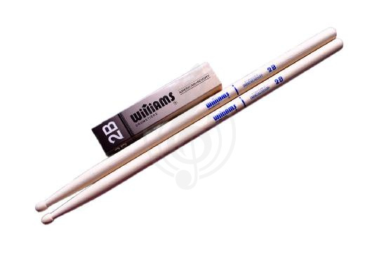 Изображение Williams DS-WST-2B Standard Series 2B - Барабанные палочки, орех гикори