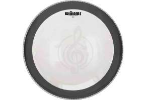 Изображение Пластик для барабана Williams W1SC-7MIL-06 Clear Silent Circle Series