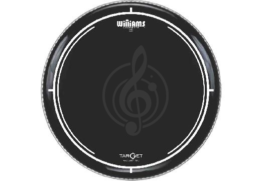 Изображение Пластик для тома Williams WB2-7MIL-06 Target Series Black