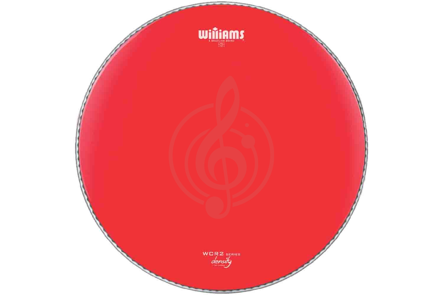 Пластик для тома Williams WCR2-10MIL-14 Density Red - Пластик для малого и том-барабана 14", с покрытием, красный,  WCR2-10MIL-14 Density Red в магазине DominantaMusic - фото 1