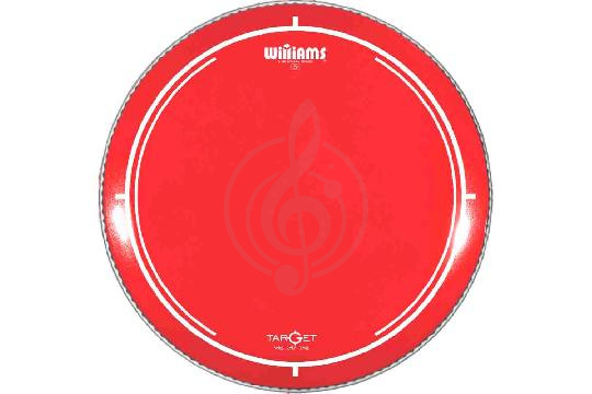 Изображение Пластик для барабана Williams WR2-7MIL-08 Target Series Red