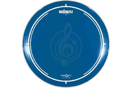 Изображение Пластик для барабана Williams WU2-7MIL-06 Target Series Blue