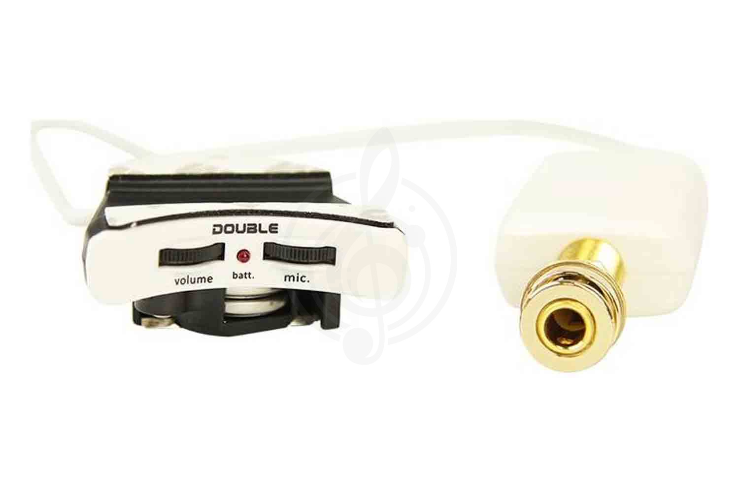 Звукосниматель для укулеле X2 DOUBLE A2U - Пьезозвукосниматель для укулеле с микрофоном, регуляторы громкости и микрофона, X2 DOUBLE A2U в магазине DominantaMusic - фото 2