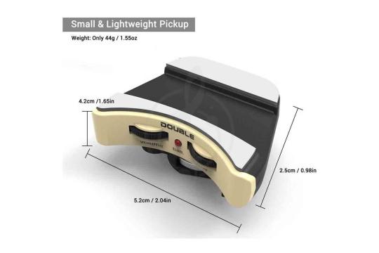 Звукосниматель для укулеле X2 DOUBLE C1U - Пьезозвукосниматель для укулеле, X2 DOUBLE C1U в магазине DominantaMusic - фото 15