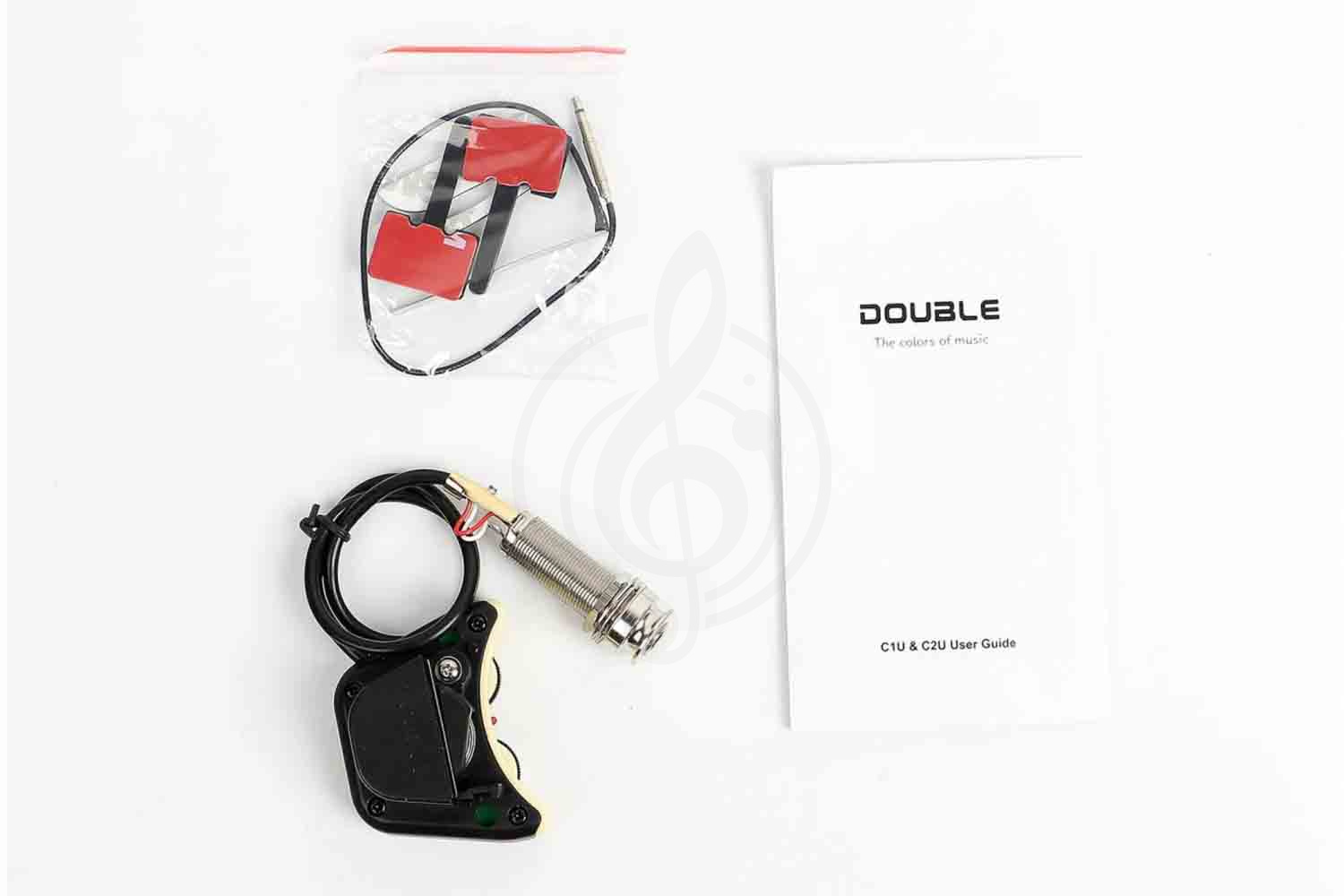 Звукосниматель для укулеле X2 DOUBLE C2U - Пьезозвукосниматель для укулеле, X2 DOUBLE C2U в магазине DominantaMusic - фото 2
