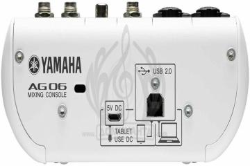 Аналоговый микшер Аналоговый микшер Yamaha Yamaha AG06DM305 Микшерный пульт с USB-аудиоинтерфейсом+микрофон AG06DM305+ - фото 2