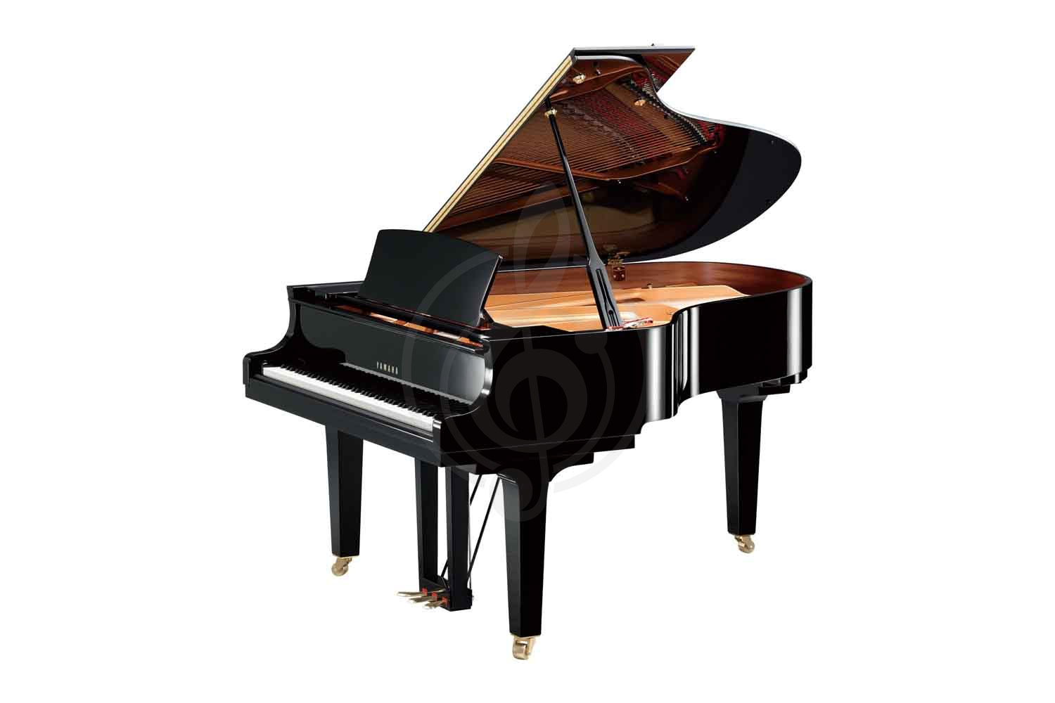 Акустический рояль Yamaha C3X PE - Рояль акустический, цвет черный, Yamaha C3 PE//X.LZ.WITH BENCH в магазине DominantaMusic - фото 1