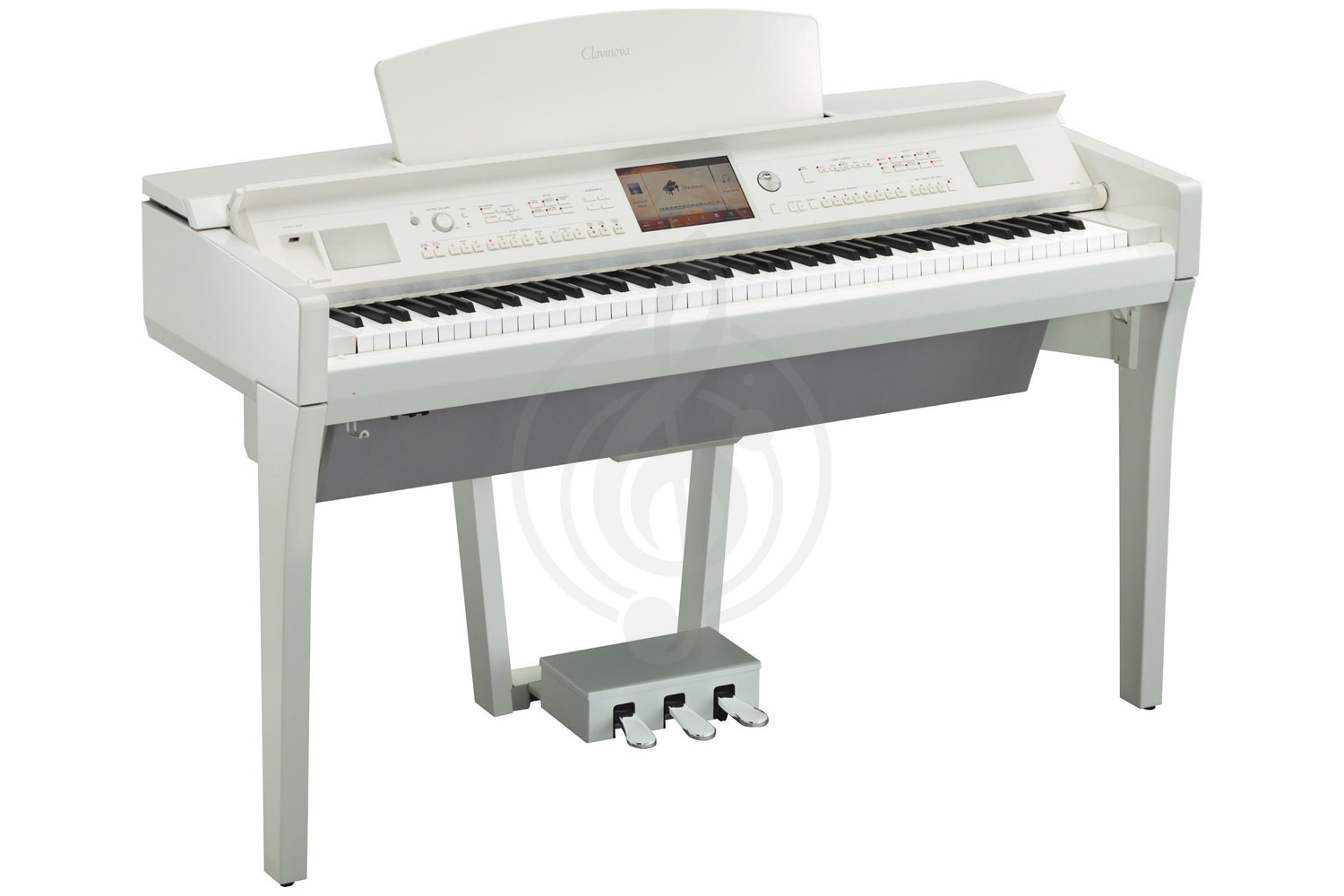 Цифровое пианино Цифровые пианино Yamaha Yamaha CVP-709PWH - клавинова, 88 клавиш CVP-709PWH - фото 1