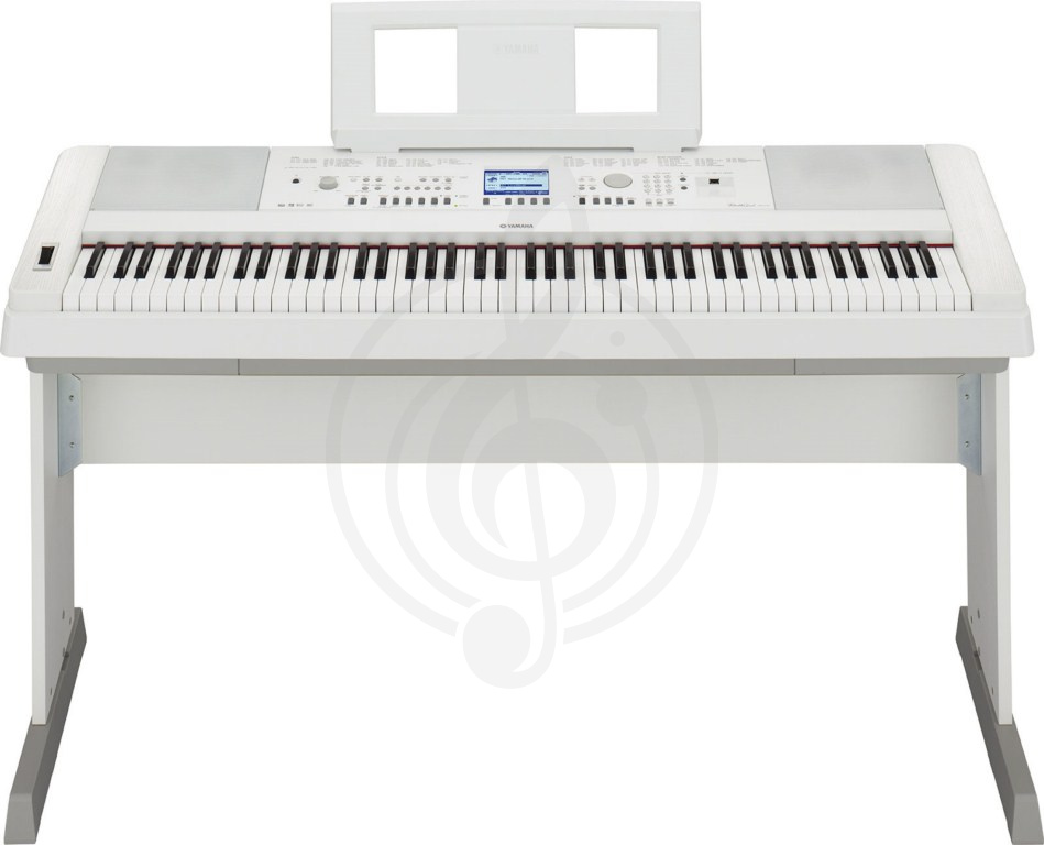 Цифровое пианино Цифровые пианино Yamaha Yamaha DGX650WH - пианино DGX650WH - фото 1