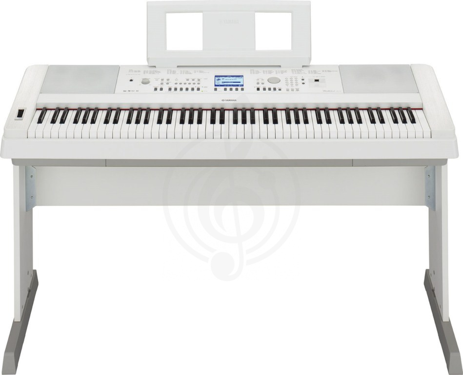 Цифровое пианино Цифровые пианино Yamaha Yamaha DGX650WH - пианино DGX650WH - фото 2