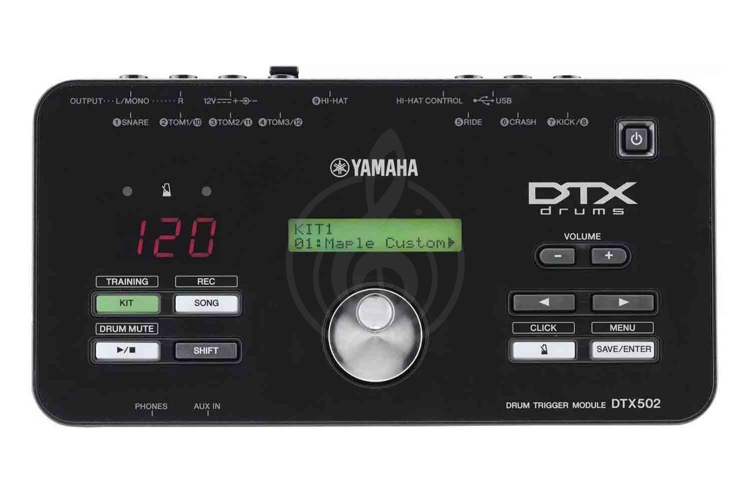 Пэд, рама и модуль Пэды, рамы и модули Yamaha Yamaha DTX502 звуковой модуль уст. DTX522K/ 532K/ 542K/ 562K(691 тембр/ 128 песен/ 8 входов) DTX502 - фото 1