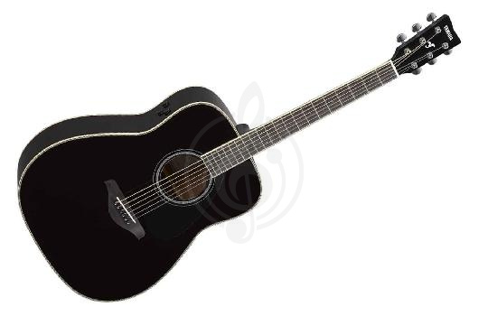 Изображение YAMAHA FG-TA BLACK - трансакустическая гитара