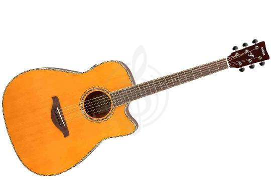 Изображение YAMAHA FGC-TA VINTAGE TINTED - трансакустическая гитара
