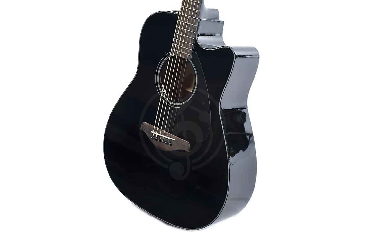 Электроакустическая гитара Электроакустические гитары Yamaha Yamaha FGX800C BL- электроакустическая гитара FGX800C BLACK//02 - фото 2