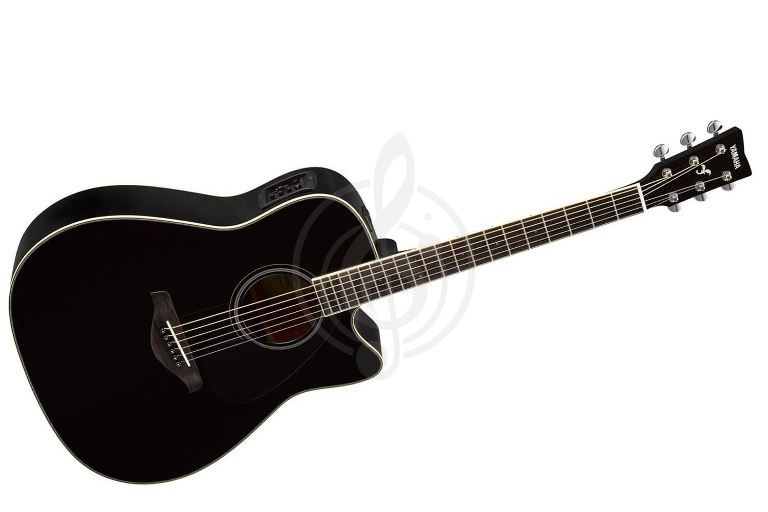 Электроакустическая гитара Электроакустические гитары Yamaha Yamaha FGX820CBL - Электроакустическая гитара FGX800C BLACK - фото 1