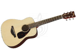 Изображение Yamaha JR2S NATURAL - акустическая гитара уменьшенного размера, массив ели (с чехлом)