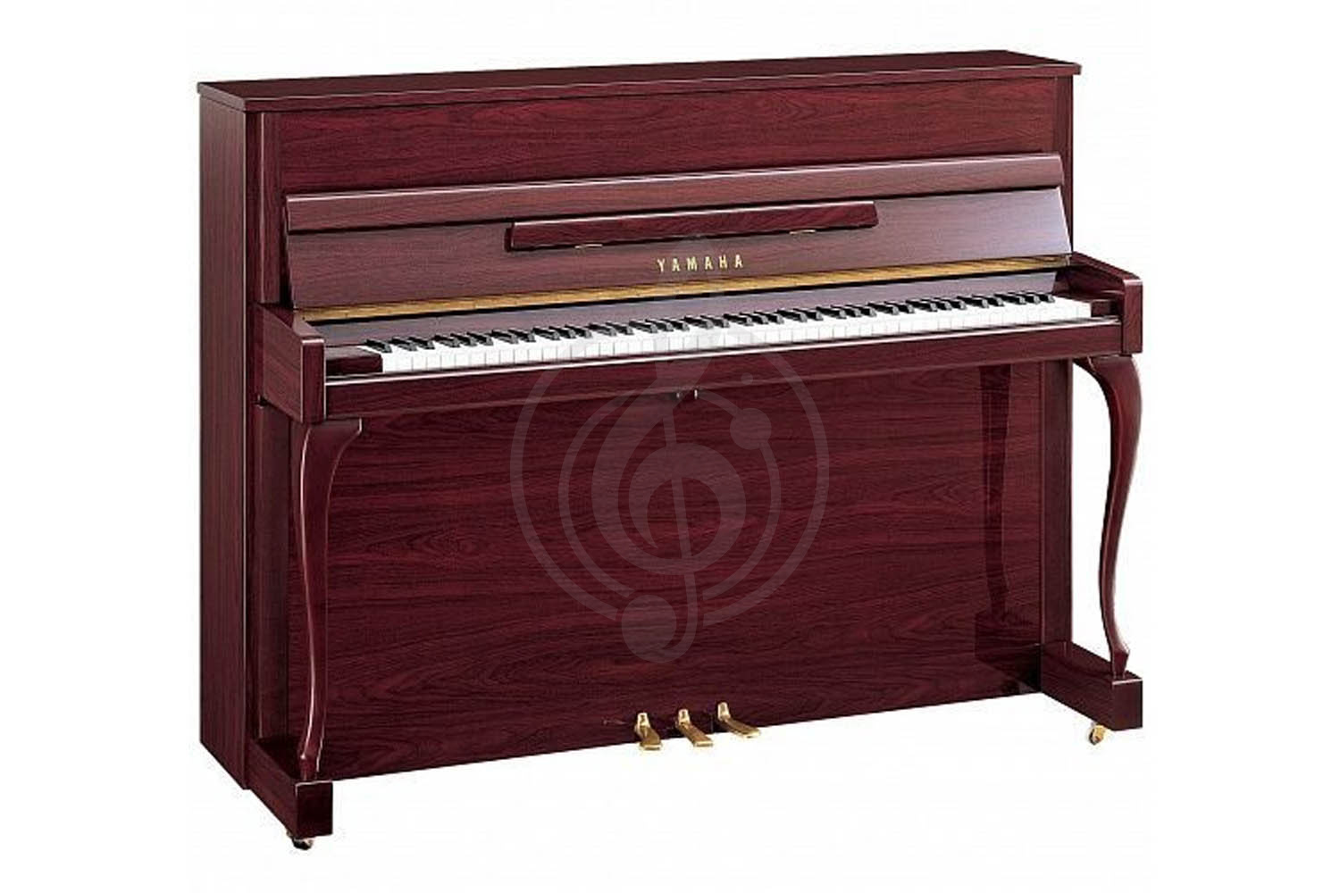 Акустическое пианино Пианино Yamaha Yamaha JX113CP PM - пианино 113см. , цвет красное дерево, полированное, с банкеткой JX113CPPM//LZ.WITHBENCH - фото 1