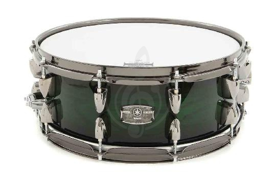 Изображение Yamaha LNS1455ESS малый барабан Live Custom 14"x5,5" дуб 6 слоёв, цвет Emerald Shadow Sunburst