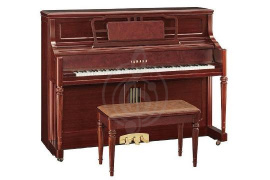 Изображение Yamaha M3SDW - пианино 118см, темный орех сатинированное, с банкеткой