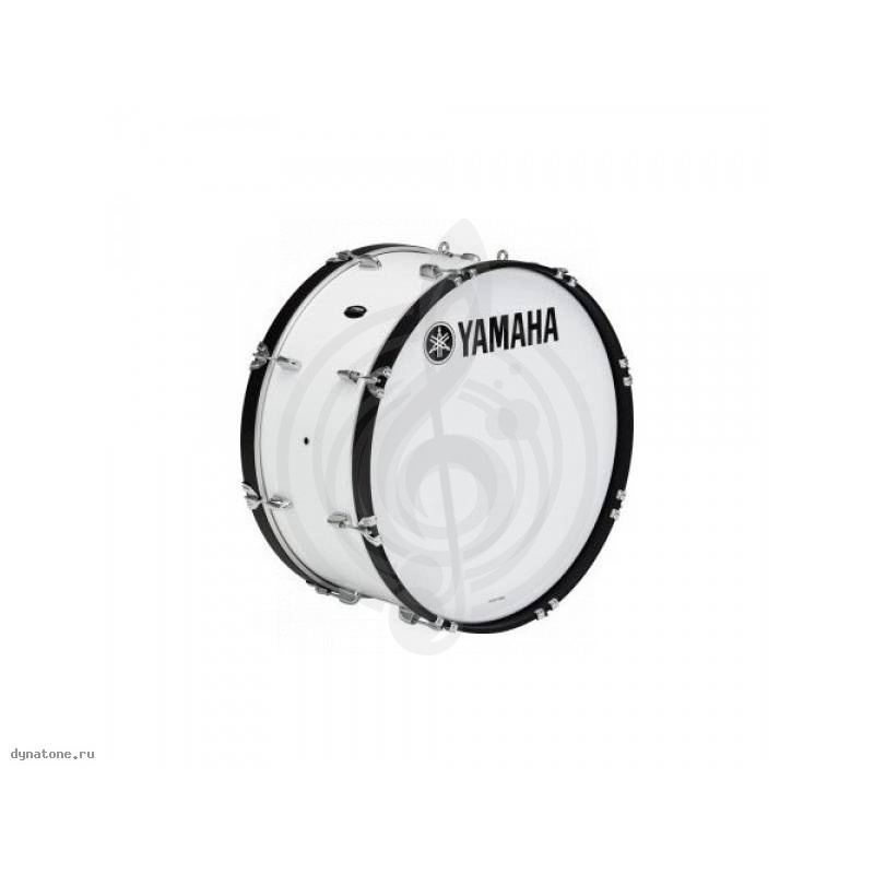 Маршевый барабан Маршевые барабаны Yamaha YAMAHA MB4018 WHITE - Маршевый бас-барабан MB4018 WHITE - фото 1