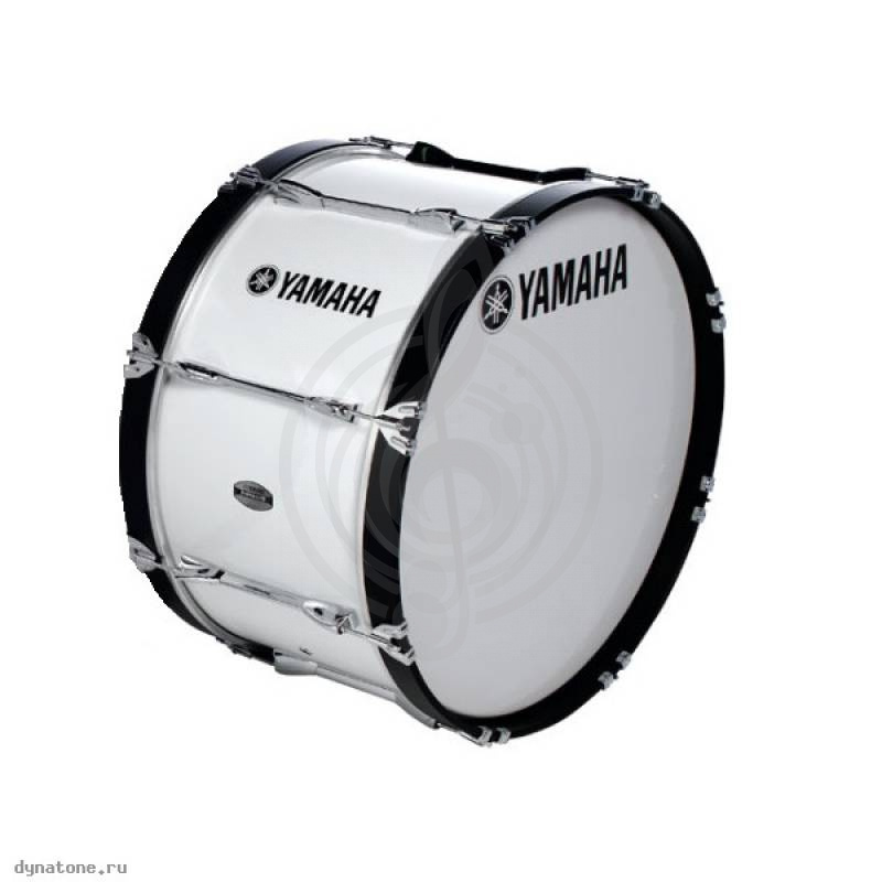 Маршевый барабан Маршевые барабаны Yamaha YAMAHA MB6316 WHITE - Маршевый бас-барабан MB6316 WHITE - фото 1