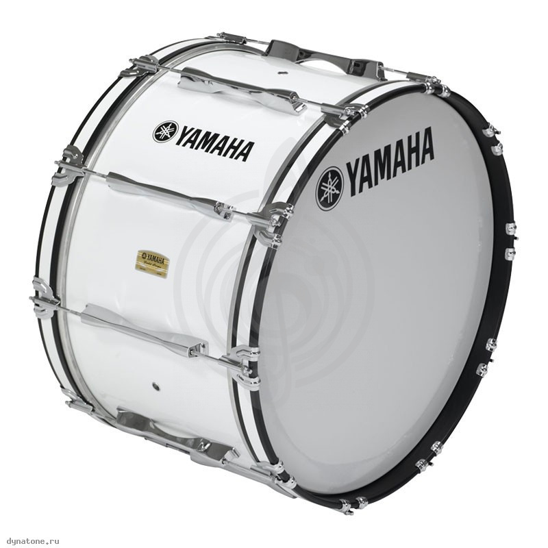 Маршевый барабан Маршевые барабаны Yamaha YAMAHA MB8314 WHITE - Маршевый бас-барабан MB8314 WHITE - фото 1