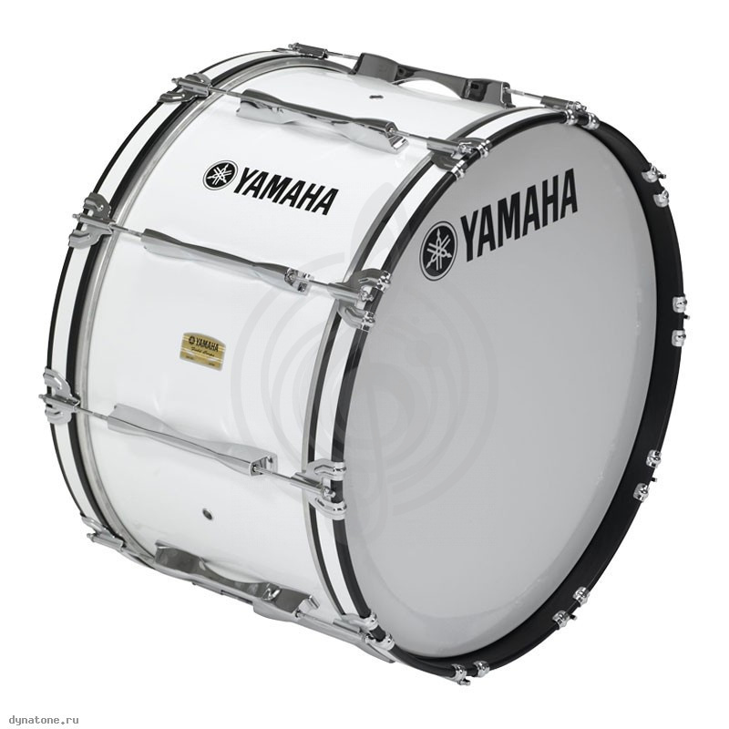 Маршевый барабан Маршевые барабаны Yamaha YAMAHA MB8318 WHITE - Маршевый бас-барабан MB8318 WHITE - фото 1