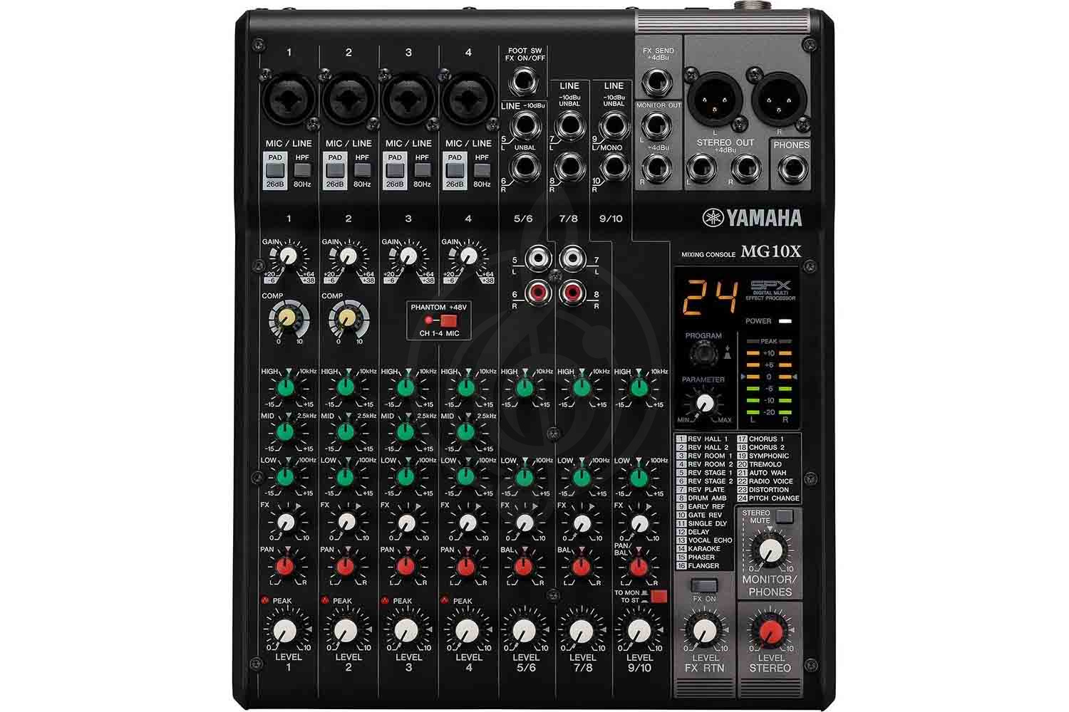 Аналоговый микшер YAMAHA MG10X - Микшерный пульт,  MG10X в магазине DominantaMusic - фото 3
