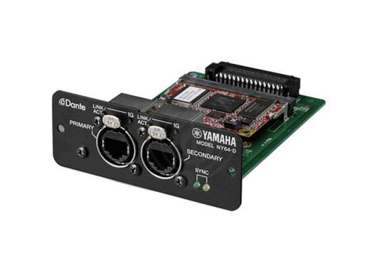 Цифровой микшер YAMAHA NY64-D - Карта расширения Dante,  NY64D в магазине DominantaMusic - фото 2