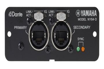 Цифровой микшер Цифровой микшер Yamaha Yamaha NY64-D Карта расширения для консолей серии TF, позволяющей работать по протоколу Dante NY64-D - фото 2