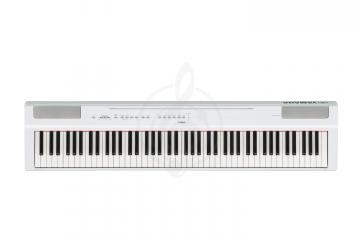 Цифровое пианино Yamaha P-125aWH - Цифровое пианино со стойкой и педалью, белое, Yamaha P-125aWH в магазине DominantaMusic - фото 2