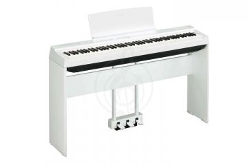 Цифровое пианино Yamaha P-125aWH - Цифровое пианино со стойкой и педалью, белое, Yamaha P-125aWH в магазине DominantaMusic - фото 4