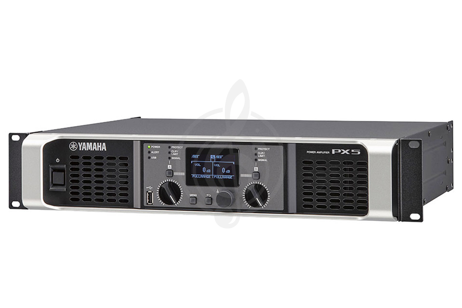 Аналоговый усилитель мощности Аналоговые усилители мощности Yamaha Yamaha PX5 усилитель мощности Class D 2х500 Вт/ 8 Ом, 2x800Вт/ 4 Ом, DSP PX5 - фото 1