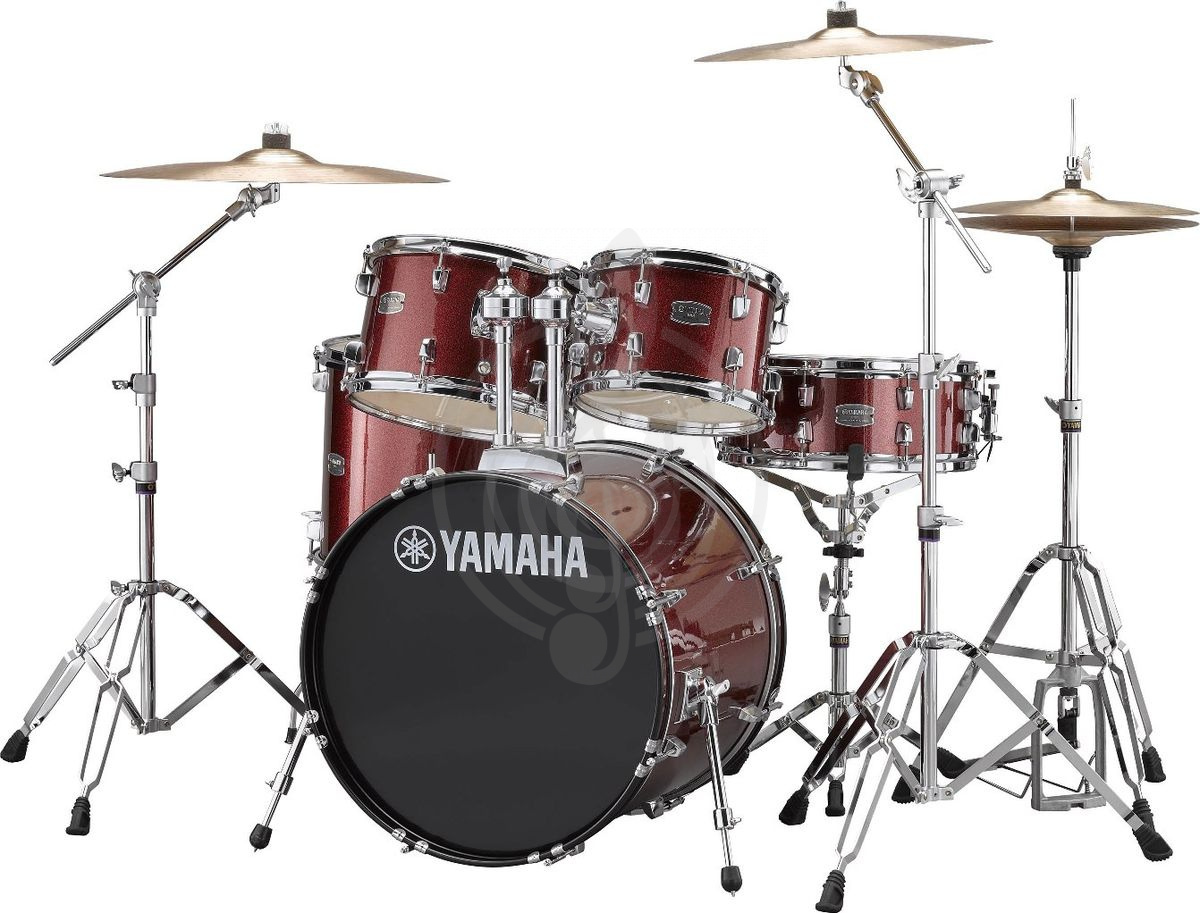 Комплект ударной установки Комплекты ударных установок Yamaha Yamaha RDP0F5BUG ударная установка из 5-ти барабанов, цвет Burgundy Glitter, без стоек RDP0F5 BURGUNDY GLITTER - фото 1