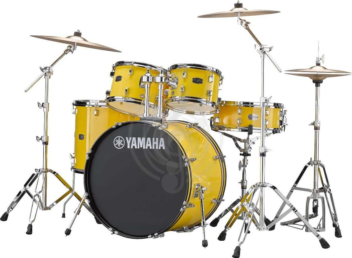 Комплект ударной установки Комплекты ударных установок Yamaha Yamaha RDP2F5MY ударная установка из 5-ти барабанов, цвет Mellow Yellow, без стоек RDP2F5 MELLOW YELLOW - фото 1