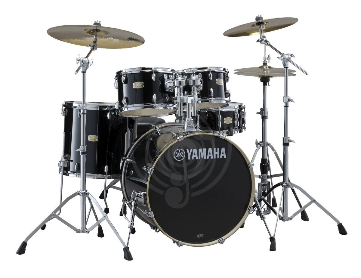 Комплект ударной установки Комплекты ударных установок Yamaha Yamaha SBP0F5RBL ударная установка из 5-ти барабанов, цвет Raven Black, без стоек SBP0F5 RAVEN BLACK - фото 1
