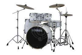 Комплект ударной установки Комплекты ударных установок Yamaha Yamaha SBP2F5PWH ударная установка из 5-ти барабанов, цвет Pure White, без стоек SBP2F5 PURE WHITE - фото 1